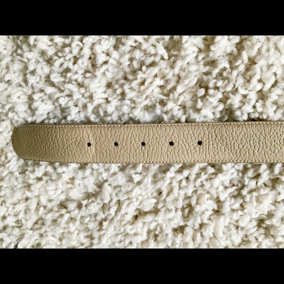 Vintage Liz Claiborne Cream Belt - Picture 7 of 7